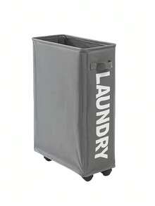 大/小号洗衣篮，可折叠洗衣篮，大号洗衣篮，带滑轮的衣物收纳篮，适用于洗衣房、卧室、客厅装饰，秋季装饰，情人节装饰 - 彩色 - 查看 18