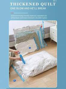 9 peças/Conjunto de Sacos de Armazenamento a Vácuo Transparentes, Sacos de Compressão a Vácuo Domésticos Modernos, Múltiplas Combinações Disponíveis, Para Roupas, Cobertores, Camisas, Acessórios de Viagem, Sacos de Poeira de Viagem Leves, Adequados para Viagem e Armazenamento Doméstico, Organizadores de Roupas à Prova de Poeira e Leves, Sacos Economizadores de Espaço