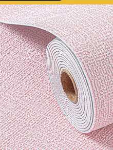 3D Stereo Self-Adhesive XPE Foam Wallpaper, Waterproof And Moisture-Proof Faux Leather Texture, Shock-Proof Soft Packing Self-Adhesive Wall Sticker, Can Be Pasted On Bedside, Reusable And Cuttable, 1 Set - Multicolor - View 2