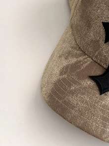 复古骷髅十字做旧迷彩棒球帽，软帽冠朋克嘻哈长檐棒球帽，男女通用复古美式字母街头风休闲帽，四季皆宜 - 彩色 - 查看 9