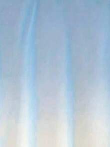 Men's Ombre Short Sleeve Button Down Collar Shirt, Suitable For Summer Vacation, Hawaiian Style - Baby Blue - View 4