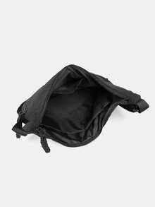 1个休闲牛津布男女通用斜挎包 - 新款校园运动风纯色帆布包 - 大容量饺子袋 - 彩色 - 查看 11