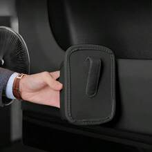1 pièce Porte-gobelet en cuir PU pour voiture, support à boissons, boîte de rangement, porte-gobelet pour siège arrière, boîte de rangement pour accessoires d'intérieur de voiture, pour garder l'intérieur de la voiture bien rangé