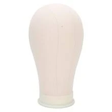 女性人体模型头模泡沫假发眼镜展示架帽子发饰展示人头，适用于家庭沙龙旅行 - 彩色 - 查看 2