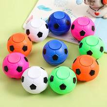 1pc Football Shaped , Unique & Creative, 5.0cm Diameter, Stress Relief Gift Suitable For Office, Study, Leisure & Relaxation - Multicolor - View 4