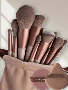 مجموعة فرش مكياج YISE 15 قطعة، تشمل 13 فرشاة مكياج ناعمة + 2 مزيج بودرة قهوة، إسفنجات مكياج، مناسبة لعيد الأب، عيد الميلاد، الصيف، حفلة مكياج Y2K الأنيقة، رحلة شاطئية، تخييم، المدرسة، العطلات، هدية للفتيات الوردية، تنكر، أفضل لون، مزاج ساحر، مجموعة فرش، مجموعة فرش مكياج، مجموعة مكياج كاملة، مجموعة فرش مكياج، طقم مكياج كامل، مجموعة فرش، مجموعة فرش مكياج، طقم هدايا مكياج