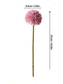 8/16 pièces Boules de fleurs artificielles de chrysanthème, pissenlit, hortensia. Bouquet d'arrangement pour cadeau aux amis, bouquet de mariage. Décoration pour la maison, le bureau, le café, les fêtes, les mariages - Rose bonbon - Voir 12