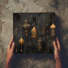 24/36PCS Midnight Lantern Scrapbook Paper Pad, 5.9*5.9inch Single Side Heavyweight Scrapbook Supplies For DIY Craft, Bullet Journals,Scrapbooking Creative Material Paper, Journal Supplies - Multicolor - View 11