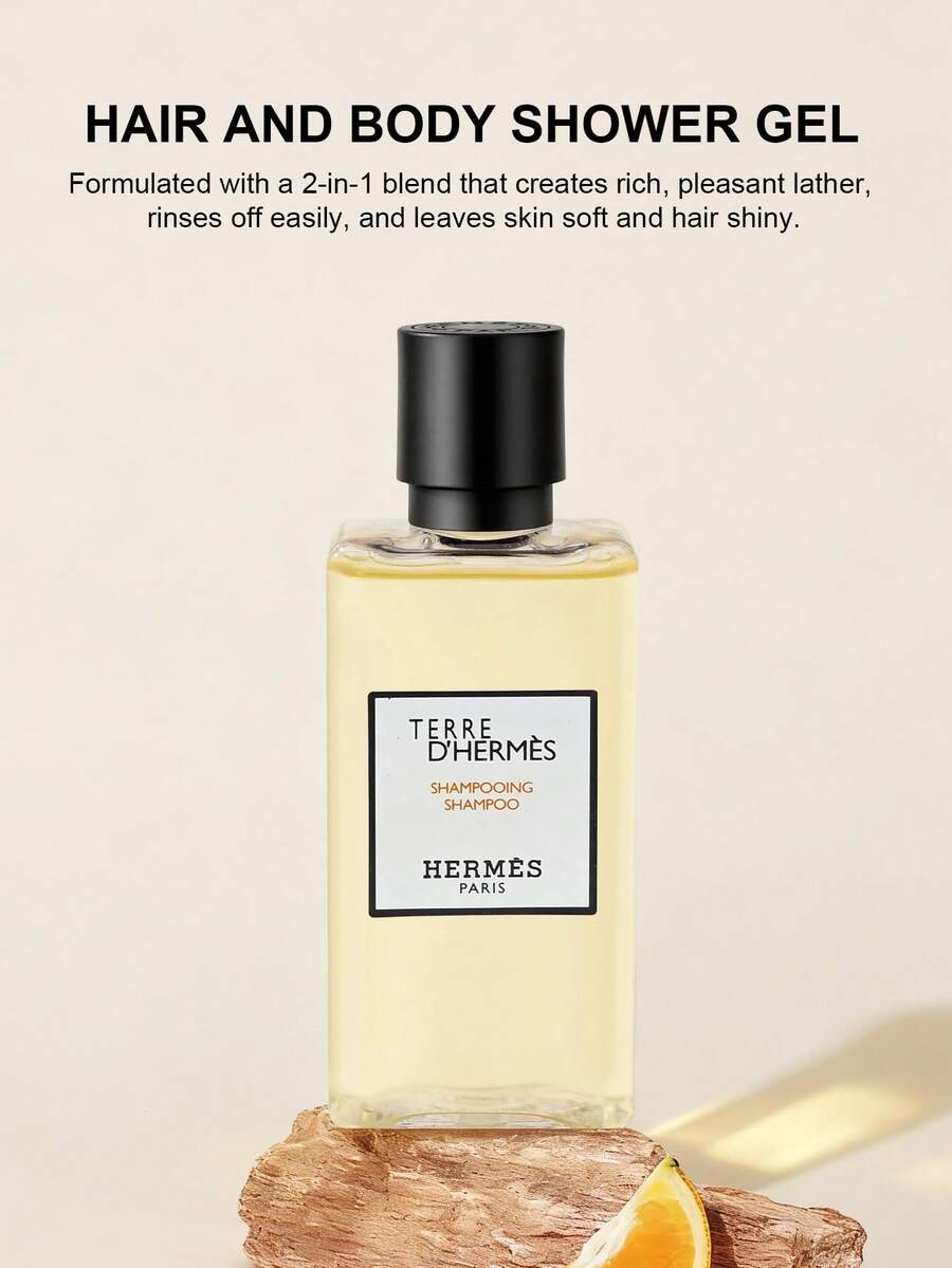 Hermès 大地系列洗发水，柑橘与胡椒的强烈组合，展现出大地痕迹的燧石香气。 - 無色 - 查看 1