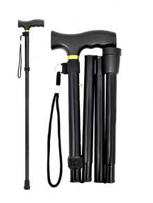 1 chiếc gậy leo núi gấp gọn, có thể điều chỉnh độ cao, chắc chắn, phù hợp cho người cao tuổi. - Nhiều màu - Xem 17