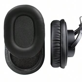 MDR-7506 Headphone Replacement Parts, Replacement Ear Pads For MDR-7506, MDR-V6, MDR-V7, MDR-CD900ST Headphones, Soft-Filled Foam Ear Cushions