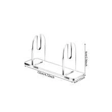 1/2/4pcs Acrylic Folding Fan Display Stand, Transparent Easel-Style Base, Dedicated For Hand Fans, Home Party Decoration Storage, Elegant & Professional, Convenient Storage - Transparent - View 13