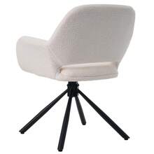 Dining Chairs - White + Sherpa-1 - View 9