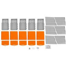 ZHFEISY Chicken Nesting Box, 5-Compartment Chicken Nest Laying Box With Egg Collection - default - View 11