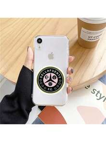 D-Dellafuente F C Phone Case Cover Compatible With 15 11 13 14 Pro Max 7 8 Plus X Xr Xs Max Se2020 12mini Transparent Cover, Cover Compatible With  17 Pro Case,  17 Pro Max Case,  17 Case,  16 Pro Case - Z2 - 查看 4