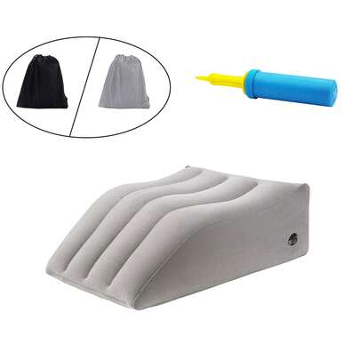 Comfort Leg Elevation Pillow - Inflatable Cushion For Surgery Recovery & Sleeping