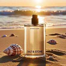 SALT SOTNE SAFFRON CEDAE Perfume, Men's And Women's Cologne,100ml Large Capacity, Unique And Charming Fragrance, Lasting Fragrance, Attracting The Opposite , Suitable For Dating, Parties And Other Scenes, Can Be Used As Birthday Gifts, Holiday Gifts - 藏紅花和雪松 - 查看 2