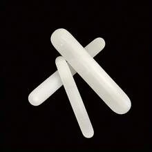 6-Inch Handcrafted Moroccan White Gypsum Sulfur Wand, Natural Mineral Sculpture For Home Decor, Spiritual And Aesthetic Enhancement, Ideal Gift - Natural Moroccan Sulfur Mineral Wand, Handcrafted Sculpture, NORTHLANDZ Selenite Crystal Massage Wand, White Healing Crystals For Anxiety Relief, Yoga, And Meditation - 5.5~6 Inch - View 2