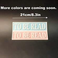 1pc 3D Printed Bookshelf Bookmark - To-Read Sign, Pink Plastic Bookend, Lightweight And Durable, Suitable For Book Lovers, Readers, Libraries Or Home Organization - Multicolor - View 6