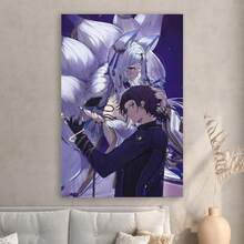 Framed  Anime The Eminence In Shadow Poster Wall Art Picture Painting Poster Canvas Print Posters Artworks Bedroom Living Room Decor - Framed - View 5