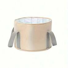 Portable Folding Foot Bath With Insulation - Multifunctional Deep Basin With Aluminum Film Insulation, Odorless, Cordless Use Foot Spa Bucket - 1 - View 5