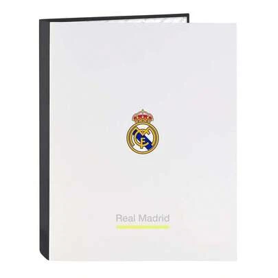  Carpeta Folio 4 Ani.Mixtas Real Madrid Equip. 25/26 26,5x33x4 Cm ✅ Entrega 24/48h a España (península) - Carpetas Infantiles - Safta - Ref. 512554067