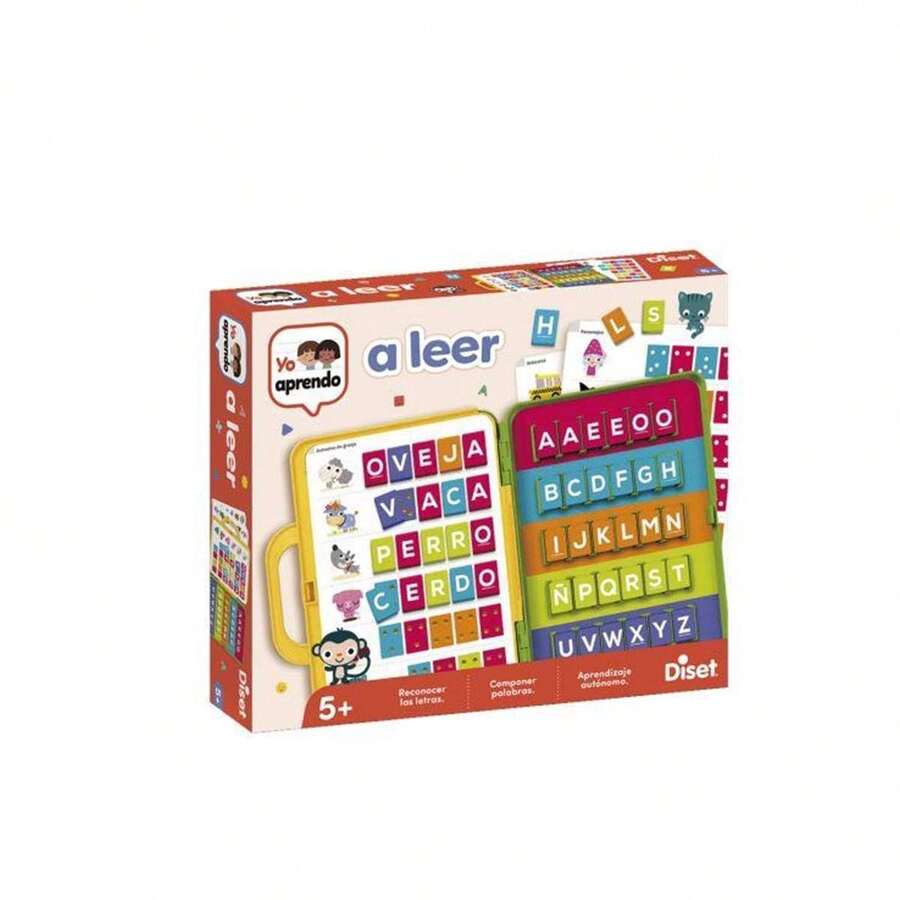 Jumbo Jeu éducatif J'apprends à lire (Diset 63715) - Multicolore - Voir 1