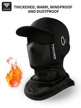  TOSUOD Vindtät Skidmask För Män Och Damer, Motorcykel Vinter Ansiktsskydd, Utomhuskörning Varm Balaklava