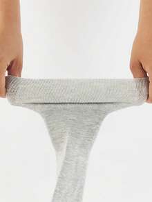 5 Pairs Men's Loose Top Comfortable Breathable Mid-Calf Socks, Non-Binding, Suitable For Daily And Outdoor Wear, All Year Round - Multicolor - View 3