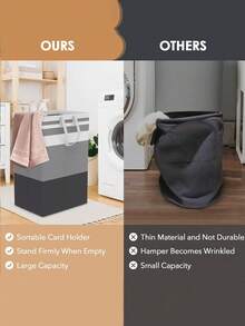 [Delivery Within 2-7 Days In The United States]75L Large Laundry Basket (2-Pack)-CollapsibleFreestanding Clothes Hamper With Handles -Waterproof Storage Organizer For Laundry, Toys &Clothes-Space-Saving Gradient Gray Large Laundry Basket,Waterproof Freestanding Laundry Hamper,Collapsible Clothes Basket With Easy Carry Handles In Laundry Room Bathroom Bedroom Dorm BlissTotes 2-Pack Laundry Basket, Freestanding&Waterproof Laundry Hamper, Collapsible Tall Clothes Hamper With Easy Carry Handles For Clothes, Towels In The Family And Dorm,Gradient Grey,75L Bathroom Accessories For Countertop, Toilet, Shower - Beige Travel Containers And Storage Dorm Room Essentials College Storage Basket Storage Containers Bathroom Makeup Brush Holder Vacation Essentials Perfect For Bedroom, Vanity Table, Closet, Gift For Girls, Women - Nhiều màu - Xem 6