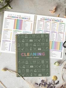 1. Lập kế hoạch dọn dẹp nhà cửa cho người bị ADHD, Lịch trình dọn dẹp nhà cửa, Danh sách kiểm tra dọn dẹp hàng tuần/hàng tháng/hàng năm, Dọn dẹp nhà cửa, Danh sách việc nhà, 40 trang, Đồ dùng học tập và văn phòng phẩm - Nhiều màu - Xem 5