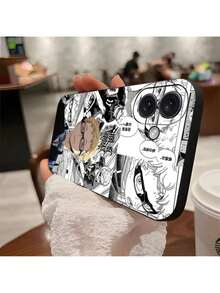 Étui de téléphone Tsukishima Kei Haikyu Anime compatible avec Coque 17 Pro, Coque 17 Pro Max, Coque 17, Coque 16 Pro - Noir 2 - Voir 3