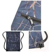 Men Women Sport Gym Sack Drawstring Backpack Bag White Purple BurgundyBlackNavy BlueRedBlue - inicial - Ver 1