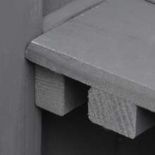 Outdoor Storage Box, Cabinet, And Shelf - 灰色 - 查看 10