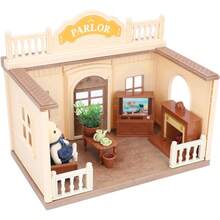 Muebles para Casa de Muñecas a Escala 1:12, Resistente y Duradero, Mesa deé para TV, sofá, Accesorios para Casa de Muñecas en Miniatura para Niños - 1 - Ver 5