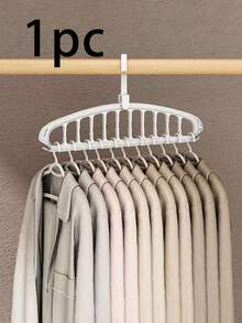 1/2 chiếc giá treo quần áo gấp gọn 11 lỗ, hệ thống lưu trữ quần áo treo di động bằng nhựa chống trượt đa năng, móc treo quần áo thần kỳ tiết kiệm không gian cho áo nữ, quần, quần áo mùa đông, váy, cà vạt và thắt lưng, giúp sắp xếp nhà cửa, trang trí phòng ngủ, đồ dùng gia đình, phụ kiện phòng ngủ, lưu trữ trang sức. - Nhiều màu - Xem 13