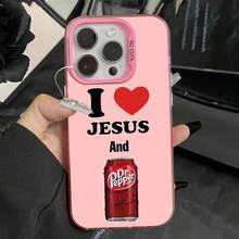 Fshion Dr-P-Peppers Drink Phone Case For IPhone 16,15,14,13,12,11,Pro,Max,Plus,Mini,XS,SE Anti Fall Pink Matte Hard Bumper.Christmas Accessories. - z3 - 查看 9