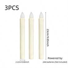 1/3/6/12 件复古优雅金属和铝制桌面烛台，适合结婚周年纪念、家居和酒店装饰、季节性和节日桌面装饰（不含蜡烛） - 銅本色 - 查看 18