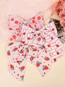 1pc Multi-Color Plaid Bow Decor Large Satin Snap Hair Clip For Women, Claw Clips, Hair Slide, Hair Barrettes For Valentine's Day Valentine's Day Accessories Gift