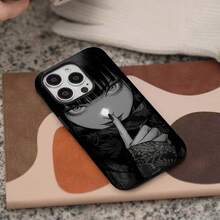 SamsungSamsungLa joven dama de repente se vuelve tranquila.Funda de película dos en uno - Protección robusta, resistente a los golpes y elegante - Compatible con iPhone 16, 15, 14, 13, 12, 11 Plus Pro Max.un regalo de cumpleaños ideal para amigos. - Blanco - Ver 6