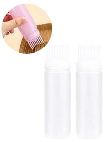 2/3pcs Spray Bottles, Shampoo Liquid Bottles, Hair Dye Bottles, Hair Salon Styling Kit, Shampoo Bottles, Deep Cleansing Hair Roots, Hair Dye Tools, Salon Tools, Root Comb, Applicator Bottle With Measurement Scale - Multicolor - View 6