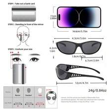 1 副新千年风格未来主义超大镜框运动骑行时尚眼镜，女士款，装饰时尚，防紫外线。 - 玫瑰紅 - 查看 9