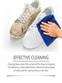 Multi-Function Whitening Shoe Cleaner, Oxidizing & Decontaminating Agent, Suitable For White Shoes