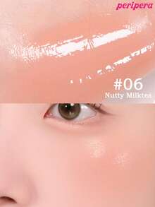 Peripera K-Beauty SYRUPY TOK CHEEK 液體腮紅，奶油般腮紅質地，打造自然發光妝感，觸感滑順，自然妝容 - #06 Nutty Milktea - 查看 4