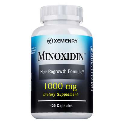 Minoxidin - With Saw Palmetto & Biotin, Beta-Sitosterol, Hair Regrowth Formula, Hair Health, Hair Growth Supplements, For Men And Women - 120pcs, Scalp Health, Oral Supplement, Easytouse Formula, Biotin Supplement, Natural Ingredients, Herbal Supplement