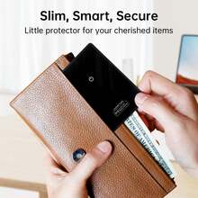 1pc Card Locator, Anti-Lost Alarm, Wallet Tracker, GPS Locator, Anti-Lost Tracking, Wireless Charging Support, Compatible With IOS Find My (Compatible With IPhone And Compatible With IPad), Not Compatible With Android | Lightweight High-Quality Item Locator, Suitable For Passport, Keys, Christmas, Birthday, New Year Gift For Friends And Family - Multicolor - View 6