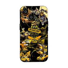 Estuche para teléfono con patrón de coche robot  Compatible con estuches para teléfonos   17  16 Pro Max  15 Pro Max  13 y  12 Estuche protector de TPU resistente al agua, a prueba de caídas y rayones Un gran regalo para familiares, amigos, seres queridos, novios, novias y para Navidad - Negro - Ver 2