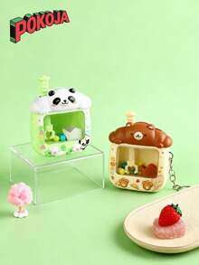 Móc khóa máy gắp búp bê mini - Máy gắp búp bê mini cầm tay, Máy gắp búp bê tại nhà, Phụ kiện mặt dây chuyền dễ thương (Quà tặng giải trí), Đồ chơi Stitch, Đồ chơi du lịch, Đồ chơi giảm căng thẳng trong lớp học, Đồ trang sức mini, Đồ chơi tắm, Văn phòng phẩm Giáng sinh, Bóng giảm căng thẳng, Quà sinh nhật, Quà Giáng sinh, Quà Halloween, Món quà hoàn hảo - Nhiều màu - Xem 4
