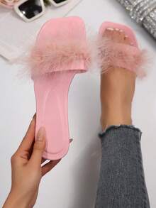 Chic Slip-On Sneakers With Minimalist Design, Perfect For Everyday Elegance - Pink - View 1