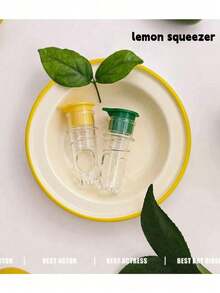 This 2025 New Manual Spiral Juicer Is A Portable Lemon Juicer With A Faucet And Lid, Very Suitable For Making Cocktails And Cooking. - Multicolor - View 8